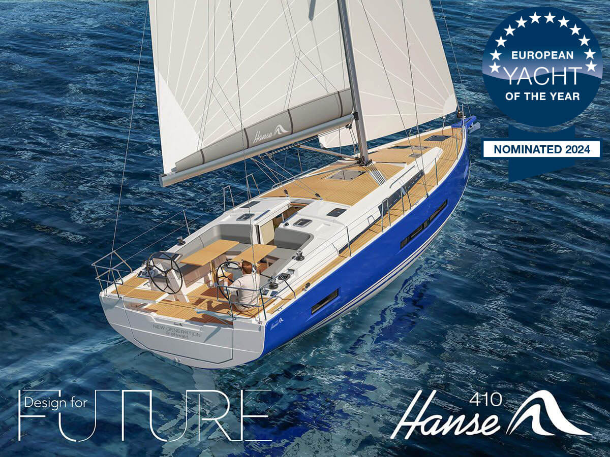 Hanse 410被提名为2024年欧洲年度多宝视讯奖